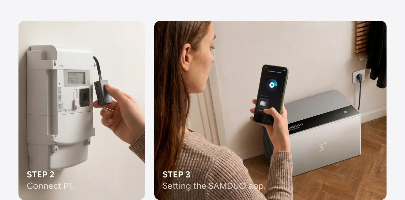 Plug-and-Play. Kein Elektriker erforderlich.