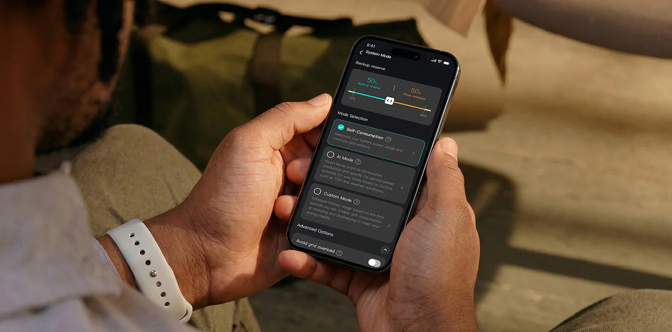 Behalten Sie die Kontrolle über Ihren Strom mit der SAMDUO-App